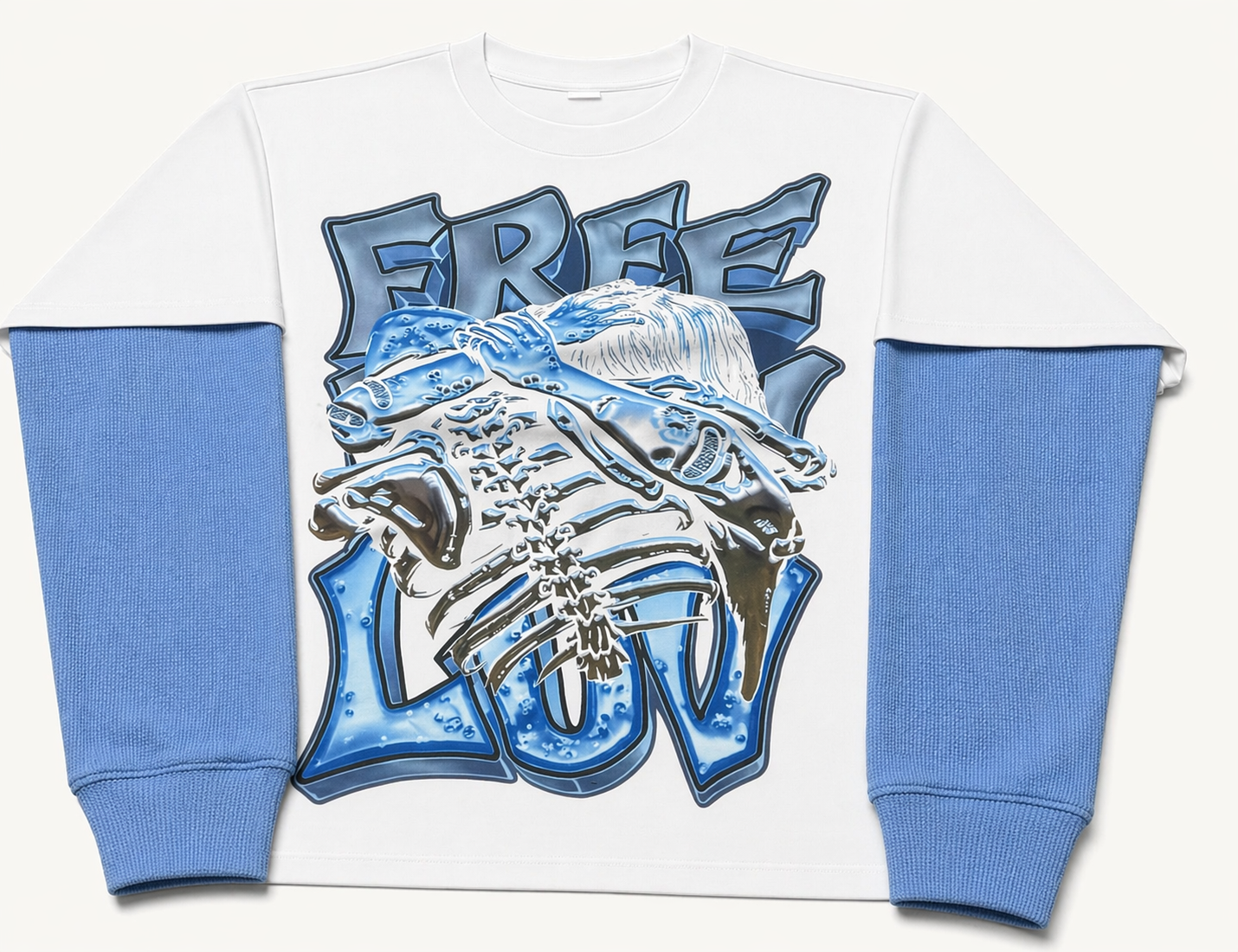 "WHEN YOUR LUV IS FREE" LONG SLEEVE W/THERMAL